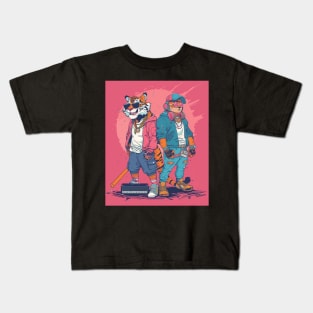 The Irresistible Charm of Calvin and Hobbes Kids T-Shirt